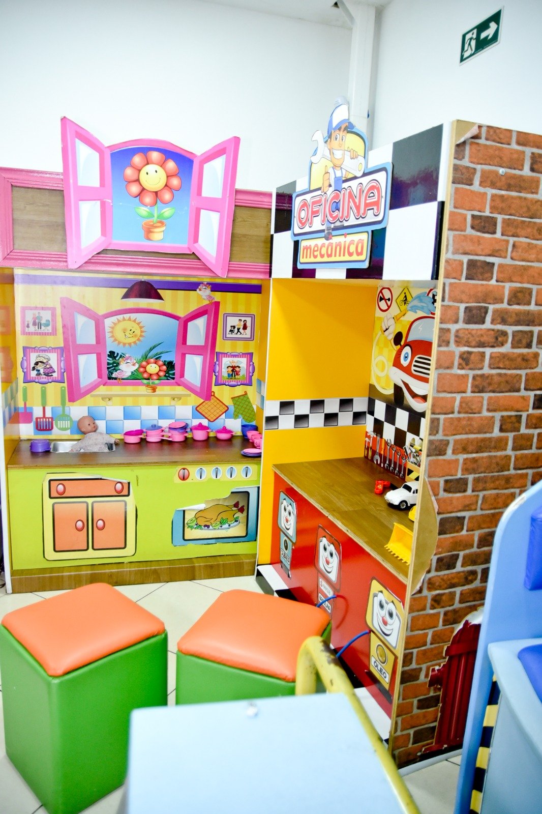 Cozinha Infantil e Oficina Mecânica Infantil